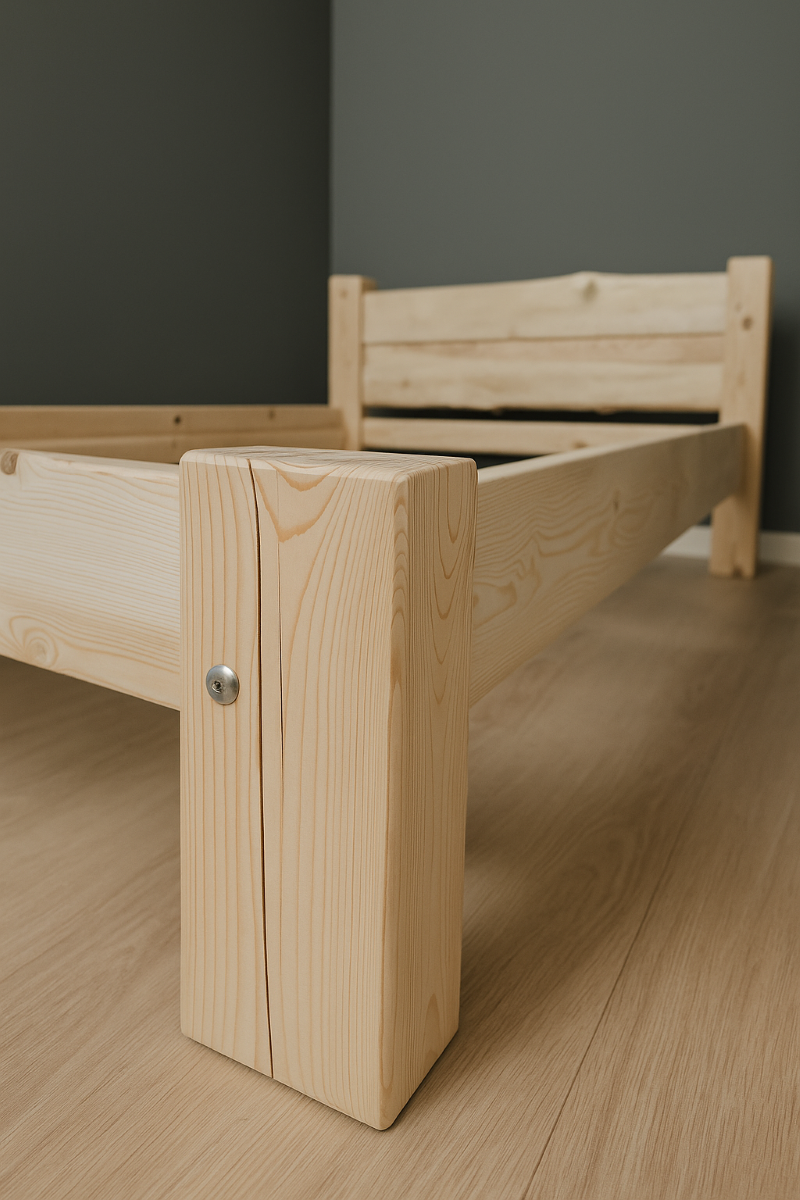 Paturi din lemn masiv